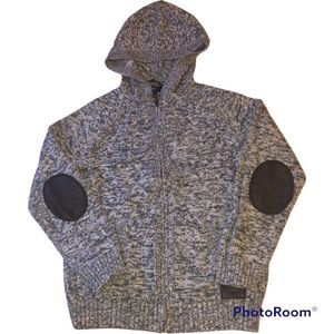 Gap Zip Knit Hoodie Sweater Sz. US L /CA G
